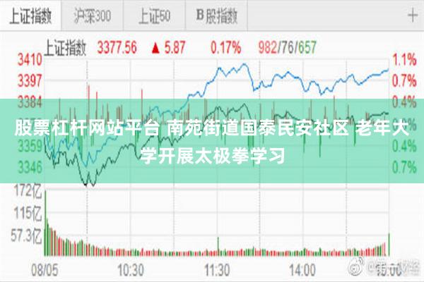 股票杠杆网站平台 南苑街道国泰民安社区 老年大学开展太极拳学习